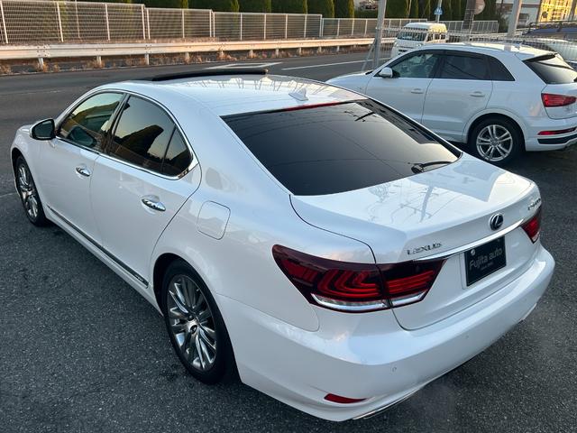 ＬＳ ＬＳ６００ｈ　バージョンＬ　ＧＯＯ鑑定車　保証１年付　サンルーフ　モデリスタスポイラー　ＯＰ１９インチホイール　ドラレコ　レーダー探知機　電動トランク　ステアリングヒーター　冷温風皮シート　ＴＶキット　スマートキー２個（28枚目）