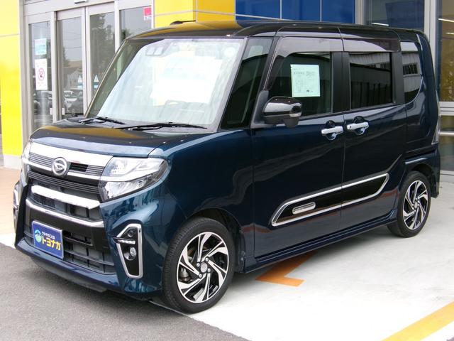 タント カスタムＲＳスタイルセレクション　雹災車　両側電動スライドドア　シートヒーター　クルーズコントロール　ナビ　ＴＶ　ＤＶＤ再生　Ｂｌｕｅｔｏｏｔｈ接続　マルチビューカメラ　ＬＥＤ　フォグ　前後ドラレコ（2枚目）