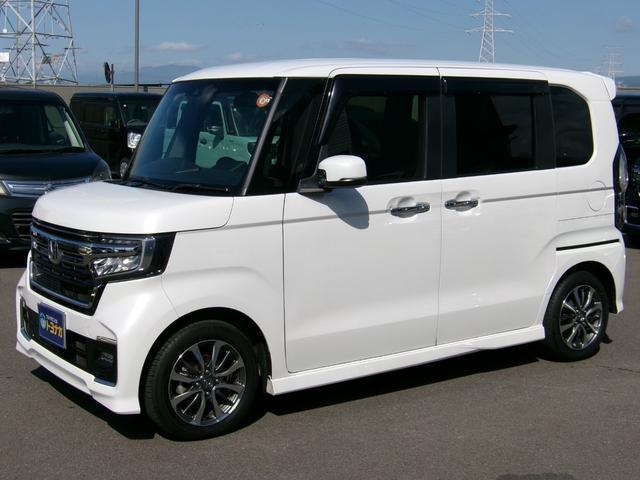 Ｎ－ＢＯＸカスタム Ｌ　雹災凹み　ワンオーナー　純正フルセグＳＤナビ　Ｂｌｕｅｔｏｏｔｈ　バックカメラ　ＬＥＤライト　パーキングソナー　ホンダセンシング　電子パーキング　前席セートヒーター　ビルトインＥＴＣ（7枚目）