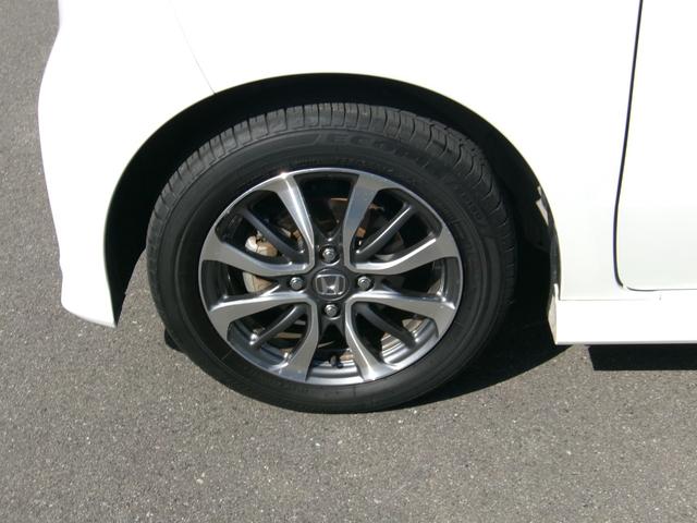 Ｎ－ＢＯＸカスタム Ｌ　雹災凹み　ワンオーナー　純正フルセグＳＤナビ　Ｂｌｕｅｔｏｏｔｈ　バックカメラ　ＬＥＤライト　パーキングソナー　ホンダセンシング　電子パーキング　前席セートヒーター　ビルトインＥＴＣ（14枚目）