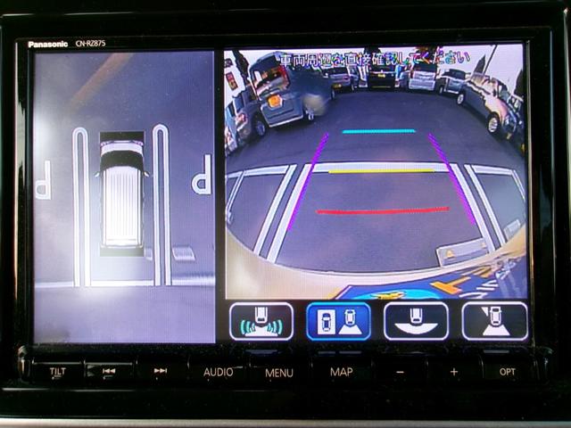スペーシア ハイブリッドＸ　雹害車　全方位モニター用カメラパッケージ　純正８インチフルセグＳＤナビ　デュアルカメラブレーキサポート　両側オートスライドドア　シートヒーター　ビルトインＥＴＣ　後退時ブレーキサポート　フロアイルミ（19枚目）