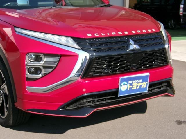 エクリプスクロスPHEV P ワンオーナー 8型フルセグSDナビ パノラミックビューモニター Bluetooth スタイリングパッケージ 2.0ETC パワーシート アダプティブクルーズコントロール コーナーセンサー ドラレコ前後(9枚目)