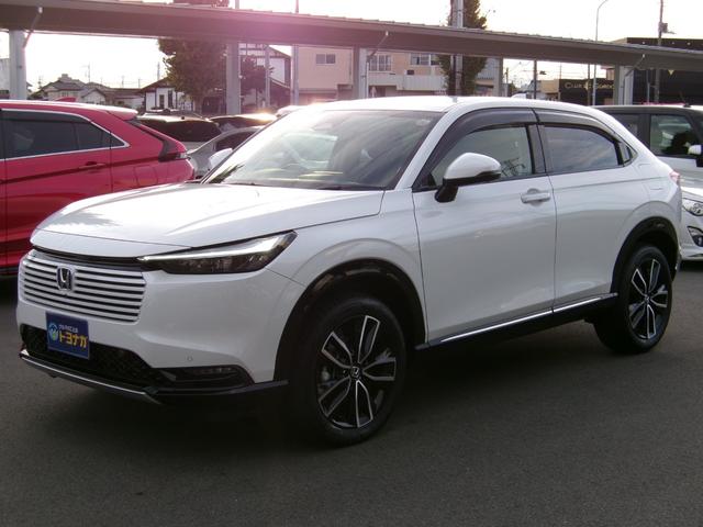 ヴェゼル e:HEV Z ナビ TV マルチビューカメラ BLuetooth接続 ステアリングヒーター 両席シートヒーター ハーフレザーシート LED CMBS アダクティブクルーズ ETC2.0 パワーバックドア(2枚目)