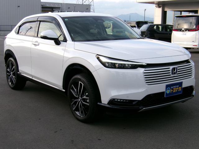 ヴェゼル e:HEV Z ナビ TV マルチビューカメラ BLuetooth接続 ステアリングヒーター 両席シートヒーター ハーフレザーシート LED CMBS アダクティブクルーズ ETC2.0 パワーバックドア(3枚目)