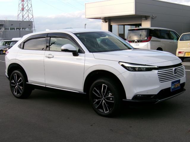 ヴェゼル e:HEV Z ナビ TV マルチビューカメラ BLuetooth接続 ステアリングヒーター 両席シートヒーター ハーフレザーシート LED CMBS アダクティブクルーズ ETC2.0 パワーバックドア(4枚目)