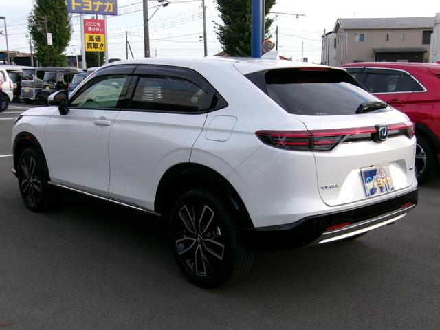 ヴェゼル e:HEV Z ナビ TV マルチビューカメラ BLuetooth接続 ステアリングヒーター 両席シートヒーター ハーフレザーシート LED CMBS アダクティブクルーズ ETC2.0 パワーバックドア(9枚目)