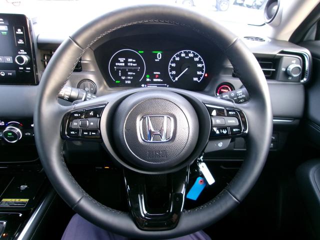 ヴェゼル e:HEV Z ナビ TV マルチビューカメラ BLuetooth接続 ステアリングヒーター 両席シートヒーター ハーフレザーシート LED CMBS アダクティブクルーズ ETC2.0 パワーバックドア(13枚目)