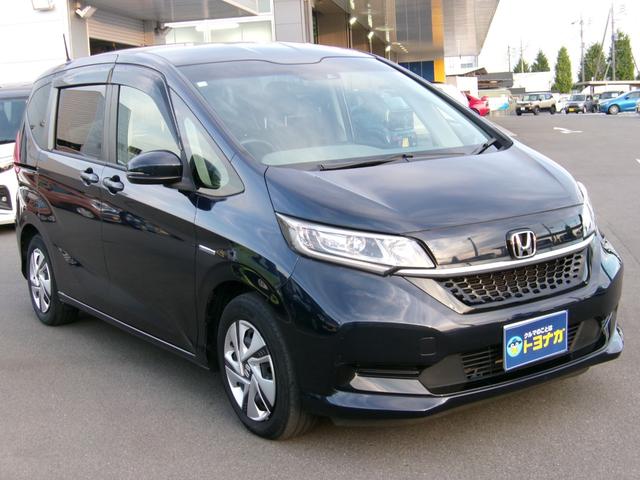 フリード＋ハイブリッド ハイブリッドＧ・ホンダセンシング　９インｔナビ　ＴＶ　ＤＶＤ再生　バックカメラ　ＢＬｕｅｔｏｏｔｈ接続　両席シートヒーター　スマートキー　ＣＭＢＳ　ＥＴＣ　両側電動スライドドア（3枚目）