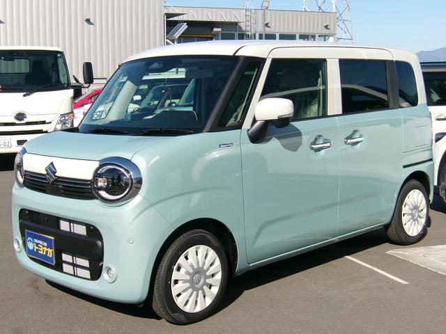 ワゴンＲスマイル ハイブリッドＸ　届出済未使用車　スズキコネクト対応９インチナビ　全方位モニター　ＤＳＢＳ２　オートハイビーム　レーダークルーズコントロール　コーナーセンサー　運転席助手席シートヒーター　ＬＥＤオートライト（3枚目）