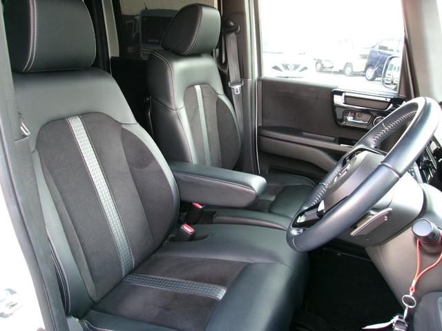 N-BOXカスタム Lターボ 雹害車 ワンオーナー 8インチプレミアムインターナビ フルセグTV バックカメラ 両側パワースライドドア ホンダセンシング LEDオートライト パーキングソナー シートヒーター付きコンビシート(13枚目)