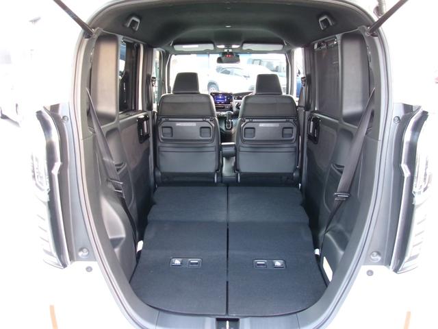 N-BOXカスタム Lターボ 雹害車 ワンオーナー 8インチプレミアムインターナビ フルセグTV バックカメラ 両側パワースライドドア ホンダセンシング LEDオートライト パーキングソナー シートヒーター付きコンビシート(39枚目)
