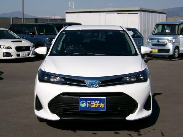 カローラフィールダー ハイブリッド　ＥＸ　ＬＥＤオートライト　フルセグＳＤナビ　Ｂｌｕｅｔｏｏｔｈ　バックカメラ　プッシュスタート　トヨタセーフティセンス　コーナーソナー　アイドリングストップ（2枚目）