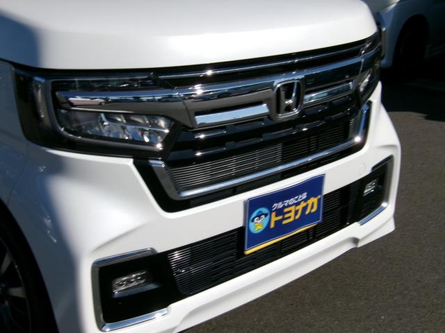 Ｎ－ＢＯＸカスタム Ｌ　雹害車　ワンオーナー　純正インターナビ　フルセグＴＶ　バックカメラ　ナビ連動前後ドラレコ　ホンダセンシング　パワースライドドア　ＬＥＤオートライト　パーキングソナー　シートヒーター（8枚目）