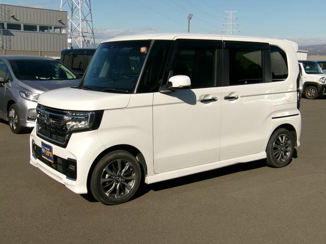 Ｎ－ＢＯＸカスタム Ｌ　雹害車　ワンオーナー　純正インターナビ　フルセグＴＶ　バックカメラ　ナビ連動前後ドラレコ　ホンダセンシング　パワースライドドア　ＬＥＤオートライト　パーキングソナー　シートヒーター（35枚目）