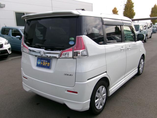 ソリオ ＧＸ２　雹災凹み　ワンオーナー　全方位カメラＰＫＧ　純正フルセグＳＤナビ　Ｂｌｕｅｔｏｏｔｈ　プッシュスタート　前席シートヒーター　アダプティブクルーズコントロール　リアコーナーソナー　ビルトインＥＴＣ（4枚目）