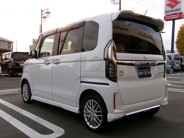 Ｎ－ＢＯＸカスタム Ｌターボ　８インチインターナビ　バックカメラ　ナビ連動ドラレコ前後　ＡＣＣ　ホンダセンシング　ＬＥＤオートライト　Ｄ・Ｎ席シートヒーター　ホンダセンシング　両側電動ドア　ワンオーナー（8枚目）