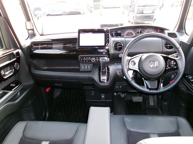 Ｎ－ＢＯＸカスタム Ｌターボ　８インチインターナビ　バックカメラ　ナビ連動ドラレコ前後　ＡＣＣ　ホンダセンシング　ＬＥＤオートライト　Ｄ・Ｎ席シートヒーター　ホンダセンシング　両側電動ドア　ワンオーナー（21枚目）