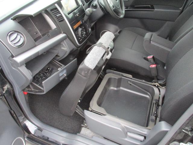 ワゴンＲスティングレー Ｔ　ワンオーナー　４ＷＤ　ＥＴＣ　ナビ　ＴＶ　オートライト　ＨＩＤ　スマートキー　電動格納ミラー　シートヒーター　ベンチシート　盗難防止システム　ＡＢＳ　ＤＶＤ再生　アルミホイール　衝突安全ボディ（44枚目）