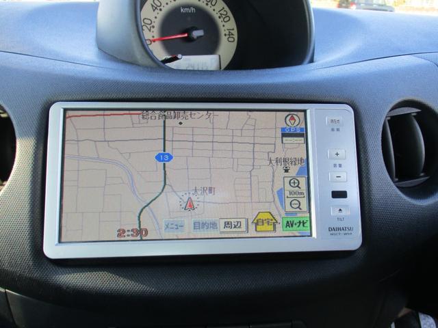 エッセ Ｘスペシャル　ワンオーナー　禁煙車　ナビ　ＴＶ　キーレスエントリー　ＡＴ　盗難防止システム　ＣＤ　衝突安全ボディ　エアコン　記録簿（4枚目）