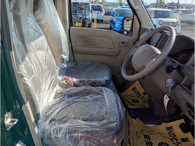 エブリイ ＰＣ　届出済未使用車　ＬＥＤヘッドライト　運転席シートヒーター　ＵＳＢ電源ソケット　マニュアルエアコン　シートヒーター　オートライト　キーレスキー　スズキセーフティサポート（28枚目）