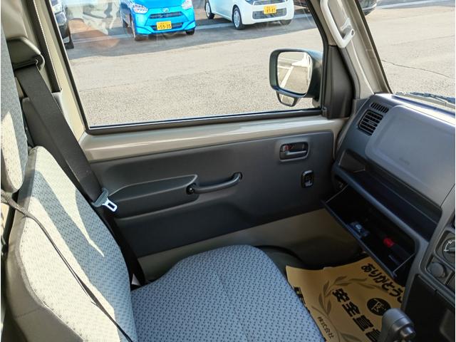 キャリイトラック ＫＣエアコン・パワステ　届出済未使用車　４ＷＤ　４ＡＴ　ＡＭ・ＦＭラジオ　セーフティサポート非装着車　Ｗエアバック　パワーウィンドウ　オートライト　マニュアルエアコン　キーレスキー　コーナーセンサー　アイドリングストップ（21枚目）