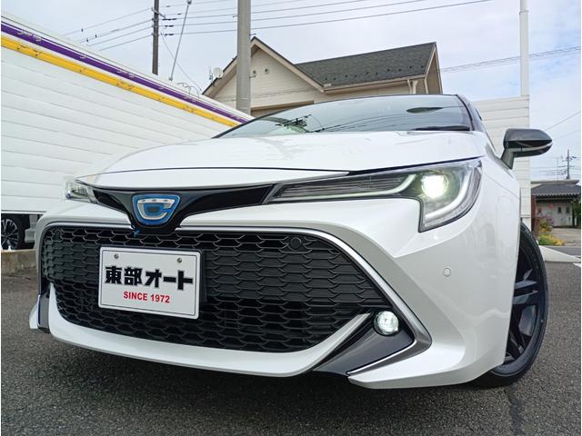 カローラスポーツ ハイブリッドＧ　スタイルパッケージ　メーカーナビ　Ｂカメラ　フルセグ　走行中ＯＫ　前後ドラレコ　トヨタセーフティ　ＡｐｐｌｅＣａｒＰｌａｙ　Ａｎｄｒｏｉｄオート　ハーフレザーシート　レーダークルコン　ＥＴＣ　ＬＥＤライト　ＢＴＡ（4枚目）