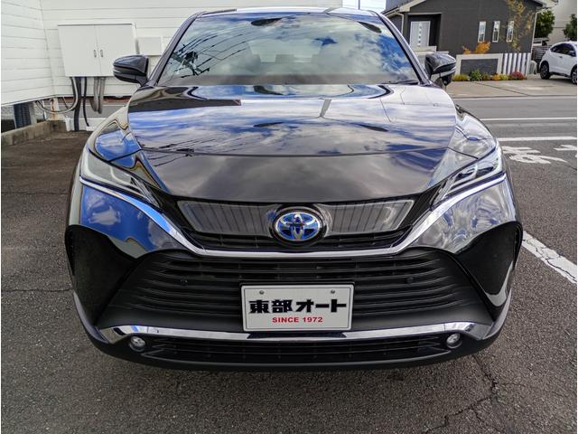 ハリアーハイブリッド Ｇ　１オーナー　純正１０インチメモリーナビ　フルセグＴＶ　バックカメラ　ビルトインＥＴＣ　デジタルインナーミラー　ハーフレザーシート　パワーシート　ＬＥＤヘッドライト　パワーバックドア　レーダークルコン（3枚目）