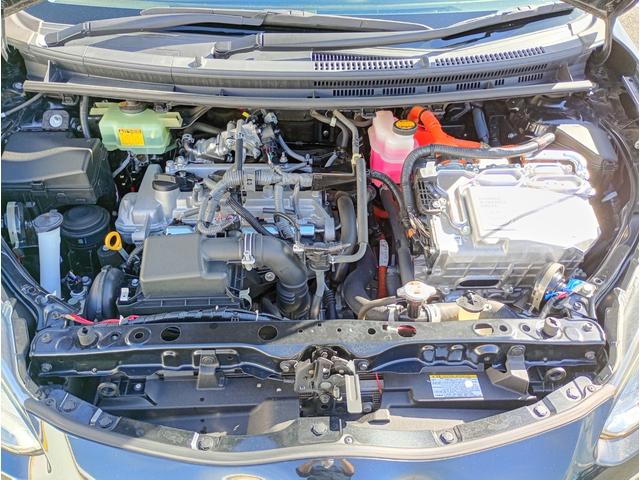 アクア Sスタイルブラック 雹害車 純正SDナビ バックカメラ ワンセグTV CD ビルドインETC シートヒーター LEDヘッドライト LEDフォグ モデリスタアルミホイール 社外シフトノブ プッシュスタート スマートキー(46枚目)