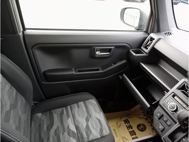 タフト G ダーククロムベンチャー 届出済未使用車 特別装備ダークブラックメッキ ガンメタリック塗装 フードガーニッシュ アンダーガーニッシュ バックドアガーニッシュ 15インチAW ブラックマイカメタリック塗装 ドアアウターハンドル(25枚目)