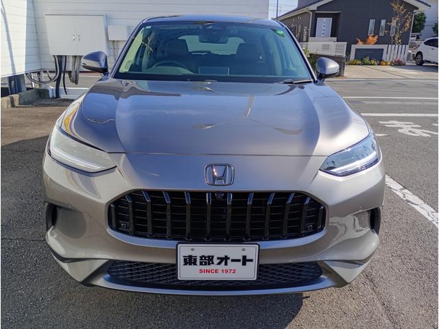 ZR-V e:HEV Z 1オーナー 4WD 純正メモリーナビ フルセグTV 全方位モニター レーダークルコン 前後ドラレコ シートヒーター パワーバックドア ETC2.0 パドルシフト レザーシート BOSEサウンド(3枚目)