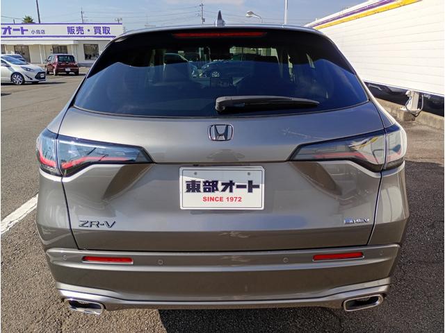 ZR-V e:HEV Z 1オーナー 4WD 純正メモリーナビ フルセグTV 全方位モニター レーダークルコン 前後ドラレコ シートヒーター パワーバックドア ETC2.0 パドルシフト レザーシート BOSEサウンド(54枚目)