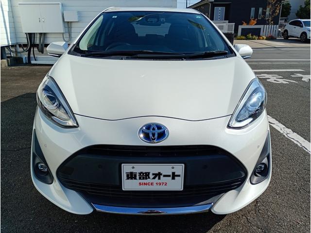 アクア Ｓスタイルブラック　１オーナー　純正９インチＳＤナビ　バックカメラ　フルセグＴＶ　ＤＶＤ　ＣＤ　トヨタセイフティ　シートヒーター　ＥＴＣ２．０　Ｂｌｕｅｔｏｏｔｈ　ドラレコ　ステアリングスイッチ　ＬＥＤヘッドライト（3枚目）