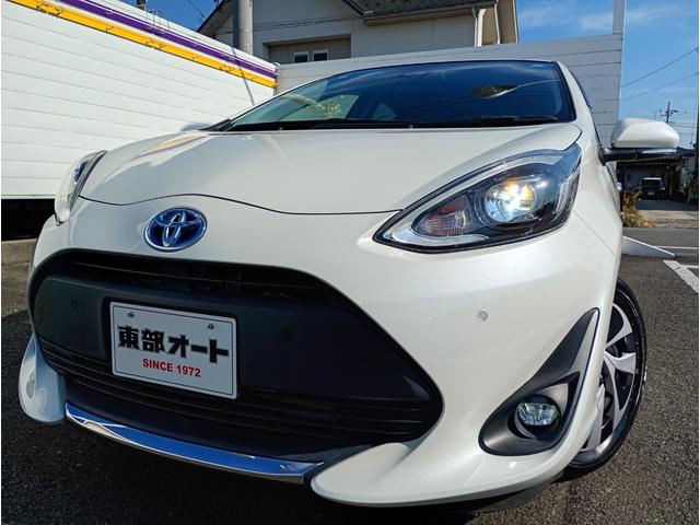 アクア Ｓスタイルブラック　１オーナー　純正９インチＳＤナビ　バックカメラ　フルセグＴＶ　ＤＶＤ　ＣＤ　トヨタセイフティ　シートヒーター　ＥＴＣ２．０　Ｂｌｕｅｔｏｏｔｈ　ドラレコ　ステアリングスイッチ　ＬＥＤヘッドライト（4枚目）