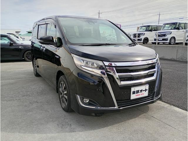 エスクァイア ハイブリッドＧｉ　トヨタセーフティセンス　ＬＥＤヘッドライト　後席両側オートスライドドア　前席シートヒーター　純正ナビゲーション　アルパイン製リアフィリップダウンモニター　ドライブレコーダー　ＥＴＣ　プッシュスタート（18枚目）