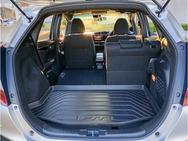 シートを倒せば収納力はアップします！