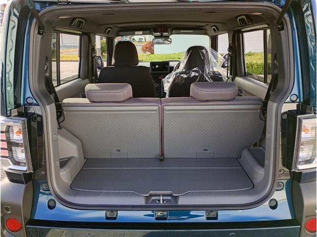 タフト G ダーククロムベンチャー 届出済未使用車 スマートアシスト スカイフィールトップ LEDヘッドライト バックカメラ 運・助手席シートヒーター 純正15インチアルミホイール 保証書あり(55枚目)