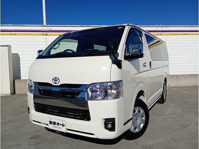 ハイエースバン ロングスーパーGL 登録済未使用車 4WD トヨタセーフティセンス カロッツェリア製ディスプレイオーディオ ドライブレコーダー ETC 両サイドパワースライドドア プッシュスタート キーレス(9枚目)