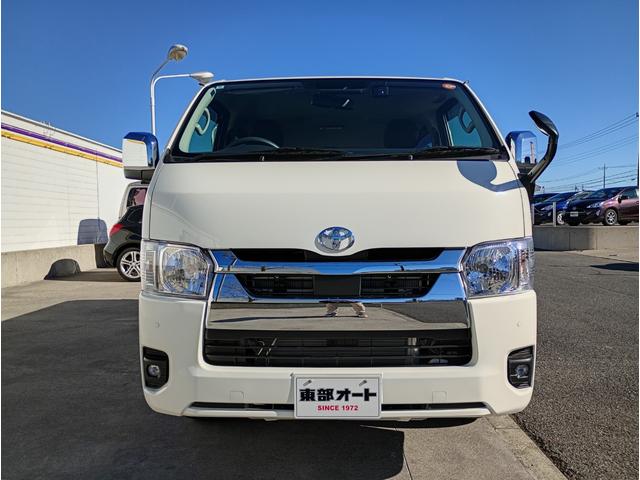 ハイエースバン ロングスーパーGL 登録済未使用車 4WD トヨタセーフティセンス カロッツェリア製ディスプレイオーディオ ドライブレコーダー ETC 両サイドパワースライドドア プッシュスタート キーレス(19枚目)