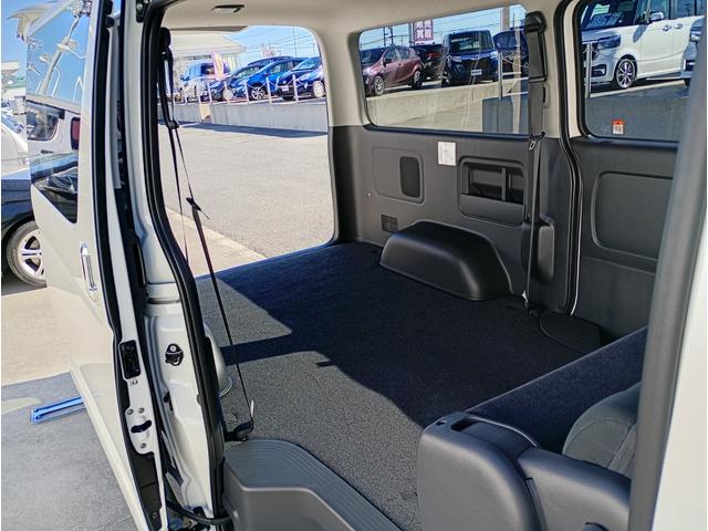 ハイエースバン ロングスーパーGL 登録済未使用車 4WD トヨタセーフティセンス カロッツェリア製ディスプレイオーディオ ドライブレコーダー ETC 両サイドパワースライドドア プッシュスタート キーレス(61枚目)