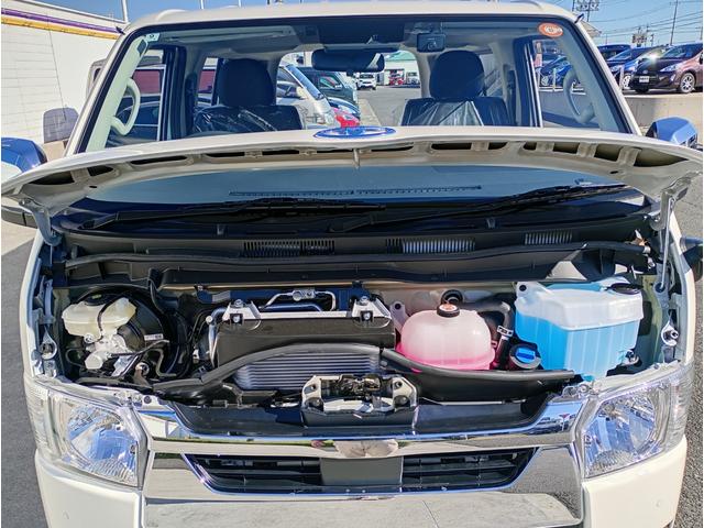 ハイエースバン ロングスーパーGL 登録済未使用車 4WD トヨタセーフティセンス カロッツェリア製ディスプレイオーディオ ドライブレコーダー ETC 両サイドパワースライドドア プッシュスタート キーレス(62枚目)