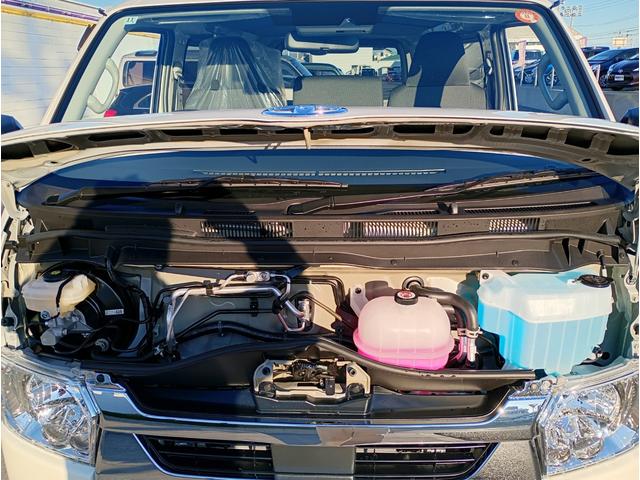 ハイエースバン DX GLパッケージ 登録済未使用車 4WD トヨタセーフティセンス LEDヘッドライト オートマチックハイビーム 運・助手席SRSエアバッグ ディーゼル車(48枚目)