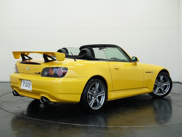 Ｓ２０００ タイプＳ　純正ＭＴ　純正アルミホイール　純正リアウィング　ＢＡＤ　ＭＯＯＮ　ＲＡＣＩＮＧマフラー　Ｔｙｐｅ－Ｓ純正フロントリップ　社外カーボン導風板（8枚目）