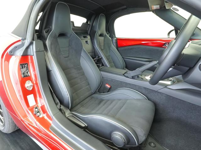 ロードスター ＲＳ　純正ＭＴ　ワンオーナー　ＲＥＣＡＲＯ社製シート　ビルシュタイン社製ダンパー　ＲＡＹＳ社製鍛造アルミホイール　マツダ純正オプションパーキングブレーキブーツ（アルカンターラ）　ＢＯＳＥサウンドシステム（8枚目）