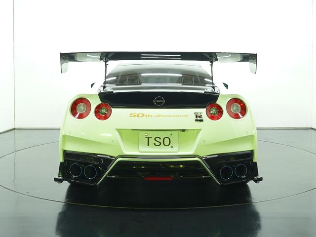 ＧＴ－Ｒ ベースグレード　ＭＹ０７　後期バンパー（前後）　後期サイドスカート　トップシークレットリアアンダーバンパー　バリスボンネット　ＴＥＩＮ車高調　ＨＫＳマフラー　社外リアウイング　クリスタルアイヘッドライト　ＥＴＣ（4枚目）