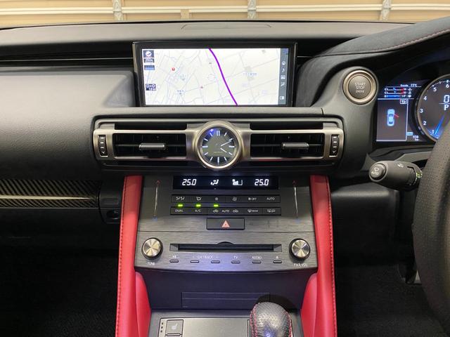 ＲＣ Ｆ カーボンエクステリアパッケージ　ワンオーナー　専用カーボンフード　専用カーボンルーフ　ＲＣＦ専用チューンドサスペンション　プリクラッシュセーフティ　ＢＳＭ　純正ＢＢＳアルミホイール　７インチＳＤナビ　地デジ　バックモニター（13枚目）