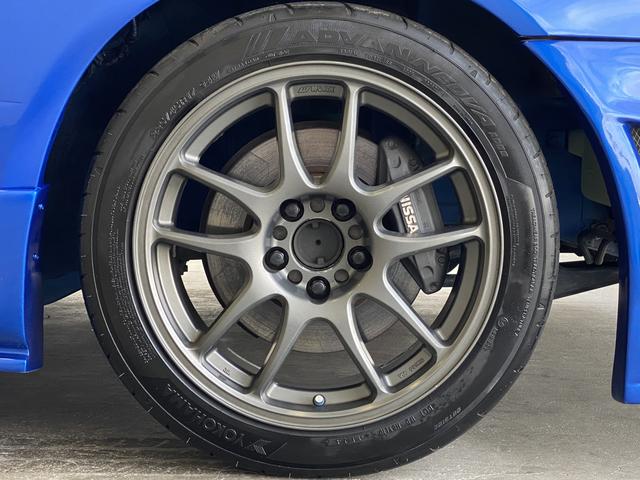 スカイライン ２５ＧＴ－Ｘターボ　ＭＴ載替　色替車　ＴＥＩＮ車高調　ＷＯＲＫホイール　ＡＰＭカーボンウィング　ＢＬＩＴＺインタークーラー　社外エアロ　社外マフラー　ＥＴＣ　ベイサイドブルー　ＲＢ２５ＤＥＴ型直列６気筒ＤＯＨＣターボ（17枚目）