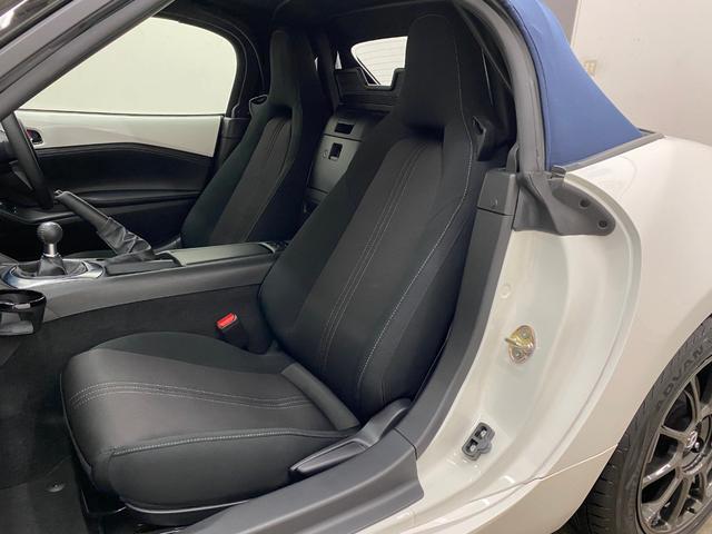 ロードスター ９９０Ｓ　純正ＭＴ　ワンオーナー　禁煙車　ソフトトップカラー：ダークブルー　Ｂｒｅｍｂｏ社製対向４ピストンフロントキャリパー　ＲＡＹＳ社製鍛造アルミホイール（ダークガンメタリック塗装）　９９０Ｓ専用セッティング（9枚目）