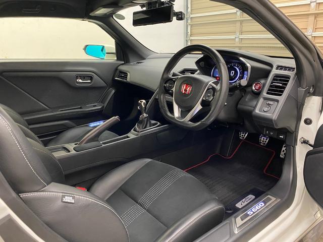 Ｓ６６０ α　純正ＭＴ　無限フロントアンダースポイラー　無限サイドスポイラー　無限リアアンダースポイラー　無限ハードトップ　無限ハイドロフィリックミラー　スプーン製Ｎ１マフラーＫＩＴ　クルーズコントロール　ＥＴＣ（8枚目）