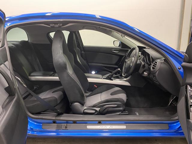 ＲＸ－８ タイプＳ　純正ＭＴ　ＲＥ雨宮マフラー　ＴＥＩＮダンパー　ＢＯＳＥサウンドシステム　ＥＮＤＬＥＳＳブレーキパッド　社外アルミホイール　スマートキー（12枚目）