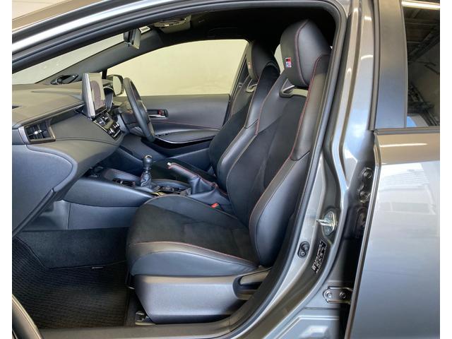 ＧＲカローラ ＲＺ　純正ＭＴ　ワンオーナー　禁煙車　ＢＢＳ製ホイール　トルセンＬＳＤ　４ＷＤモードセレクトスイッチ　カーボンルーフ　シート表皮（ブランノーブ＋合成皮革）　除電スタビライジングプラスシート　ニーエアバッグ（11枚目）